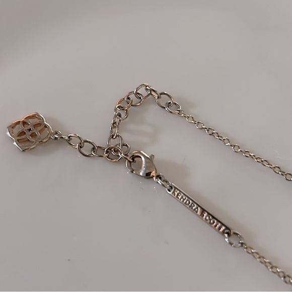 KENDRA SCOTT • Ever Rose Gold Drusy Pendant Necklace - Picture 8 of 9